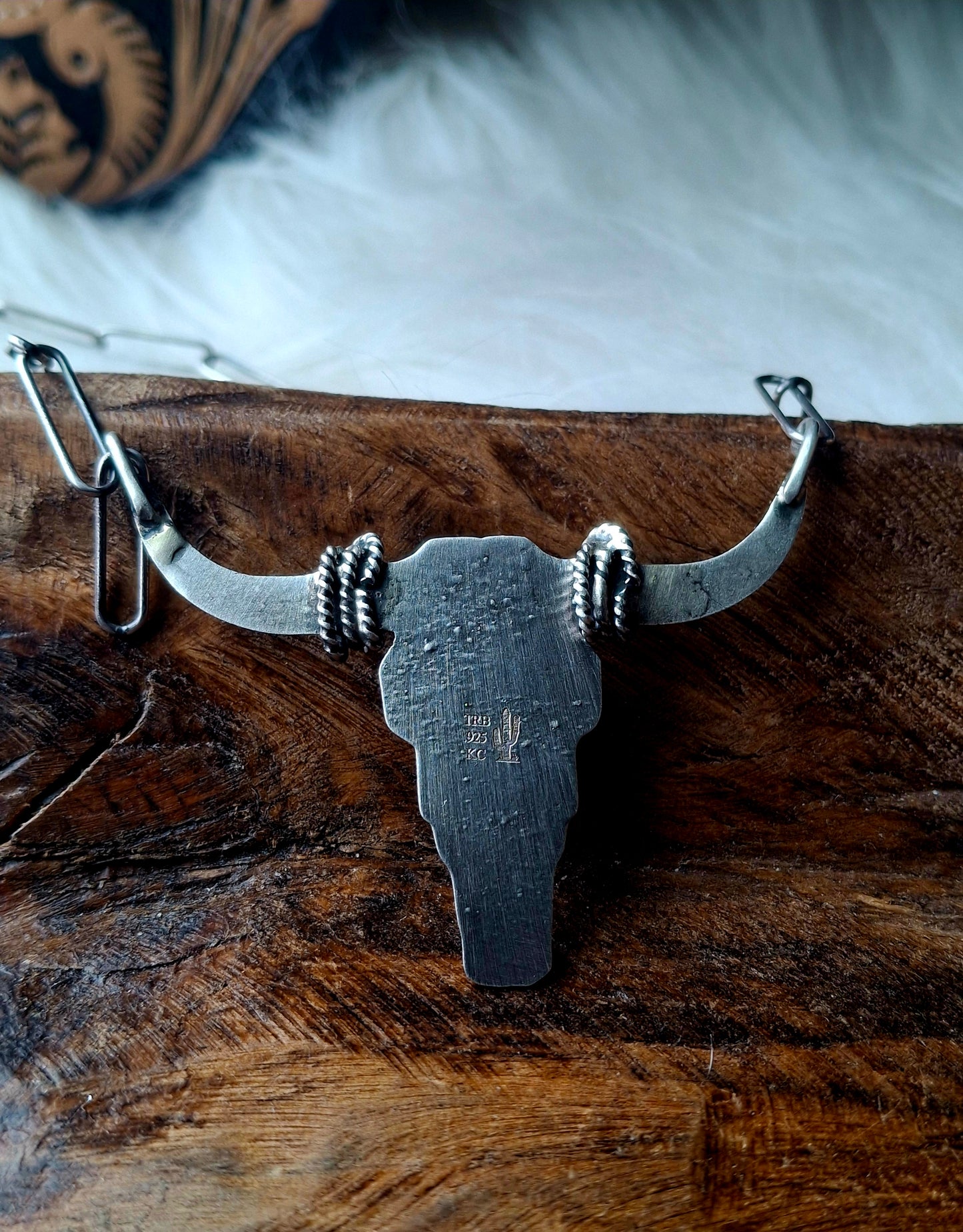 Carrico Lake Longhorn Necklace