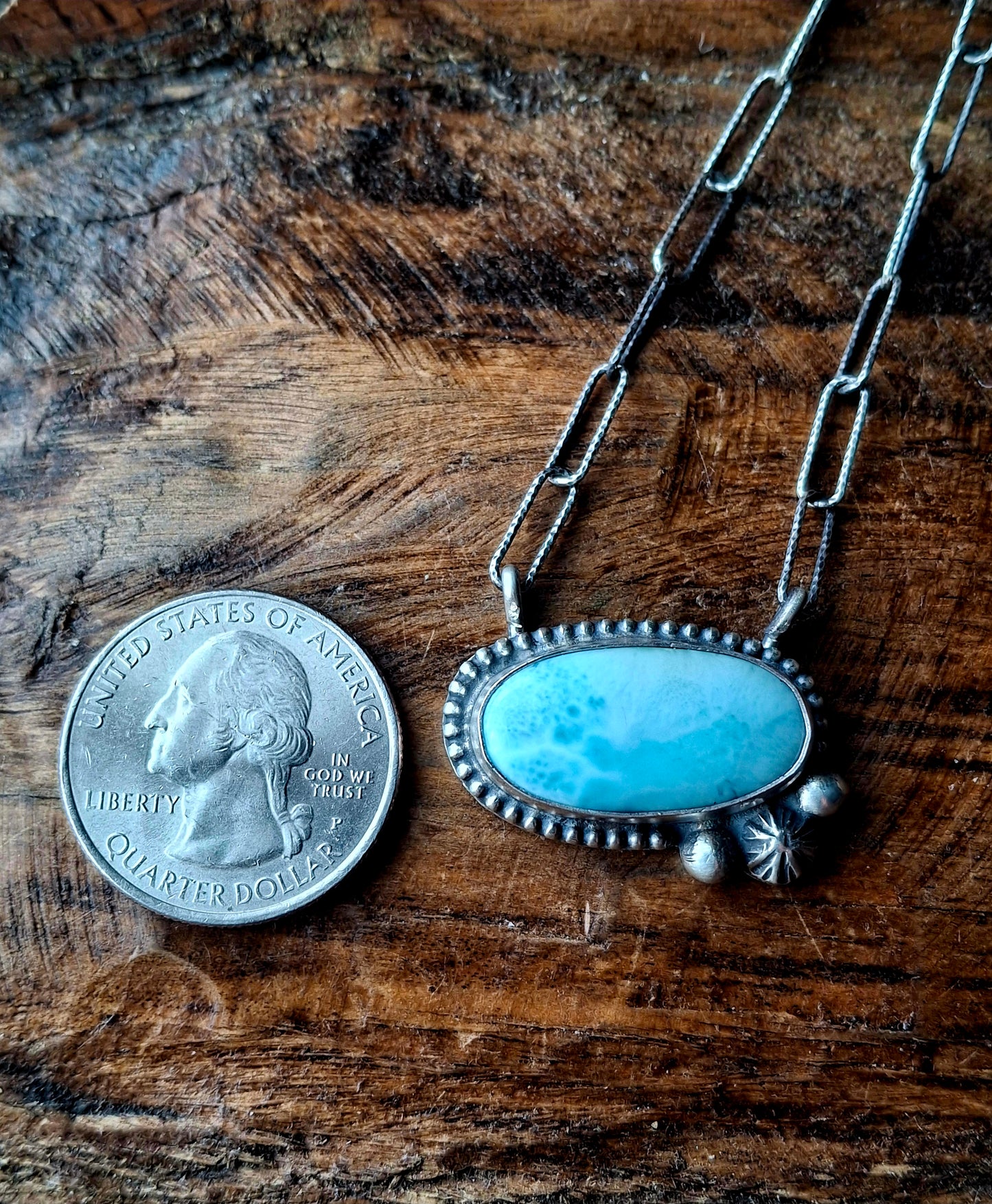 Larimar Necklace