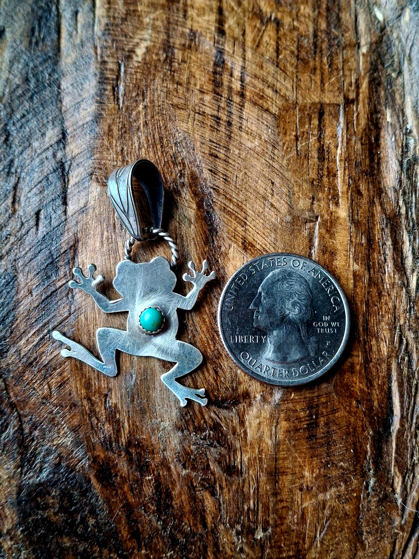 Kingman Tree Frog Pendant