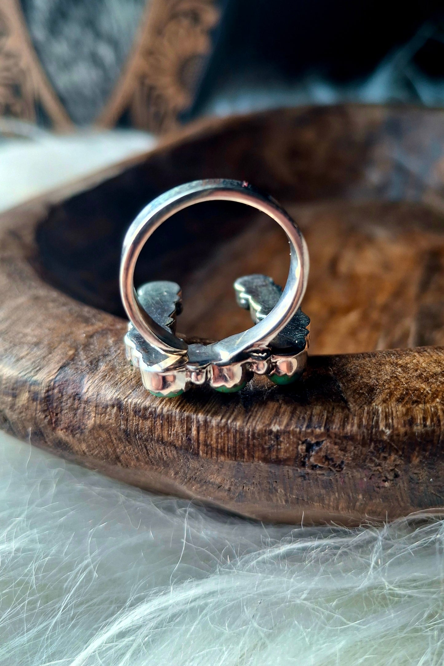Kingman Adjustable Horseshoe Ring