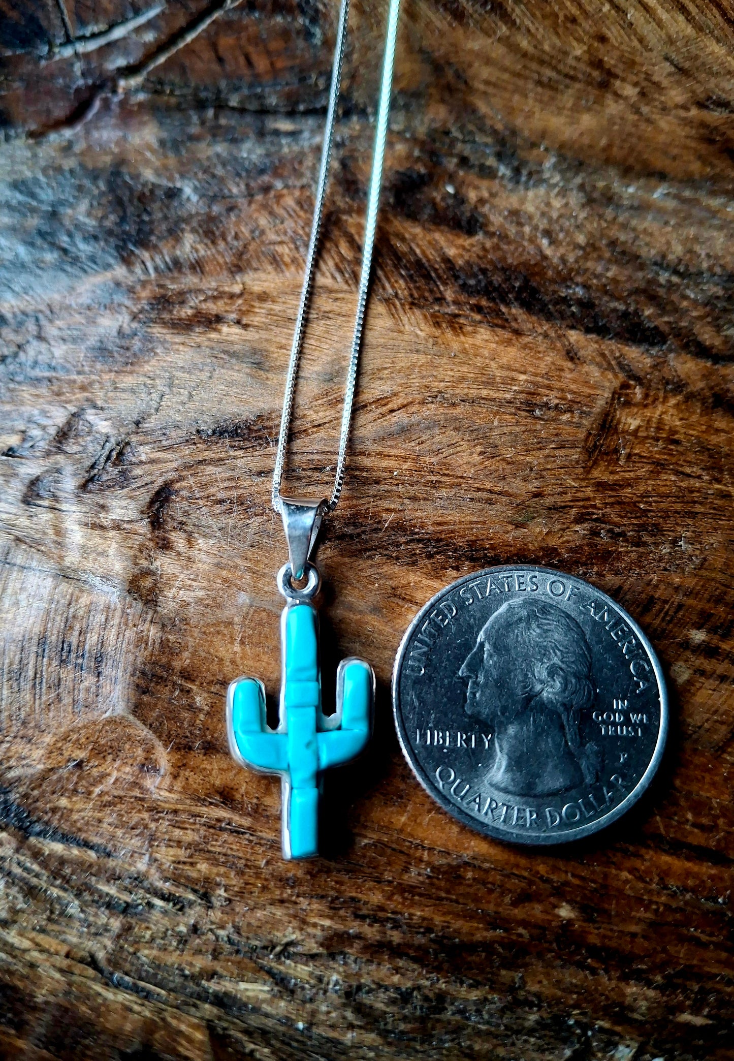 Kingman Cactus Necklace