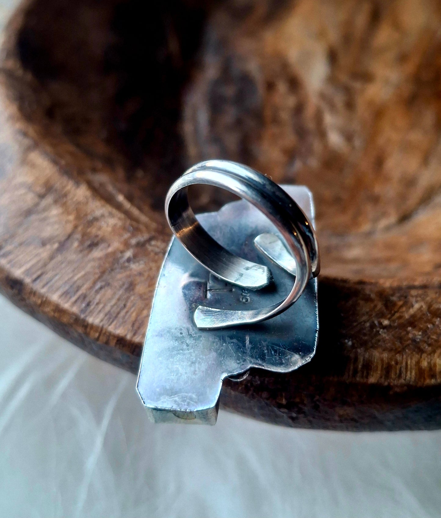 Honey Dahlia Adjustable Ring