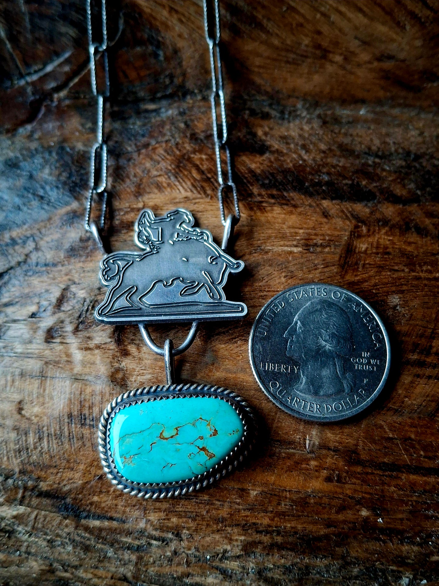 Chilean Bull Rider Necklace