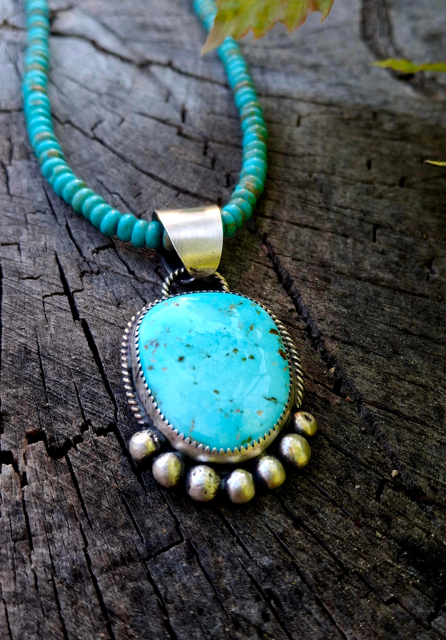 Blue Ridge on Lone Mountain Necklace