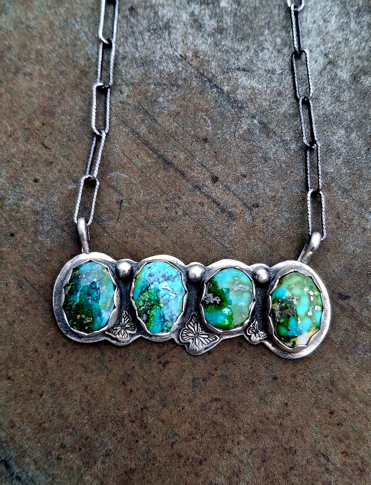 Sonoran Gold Bar Necklace - N29