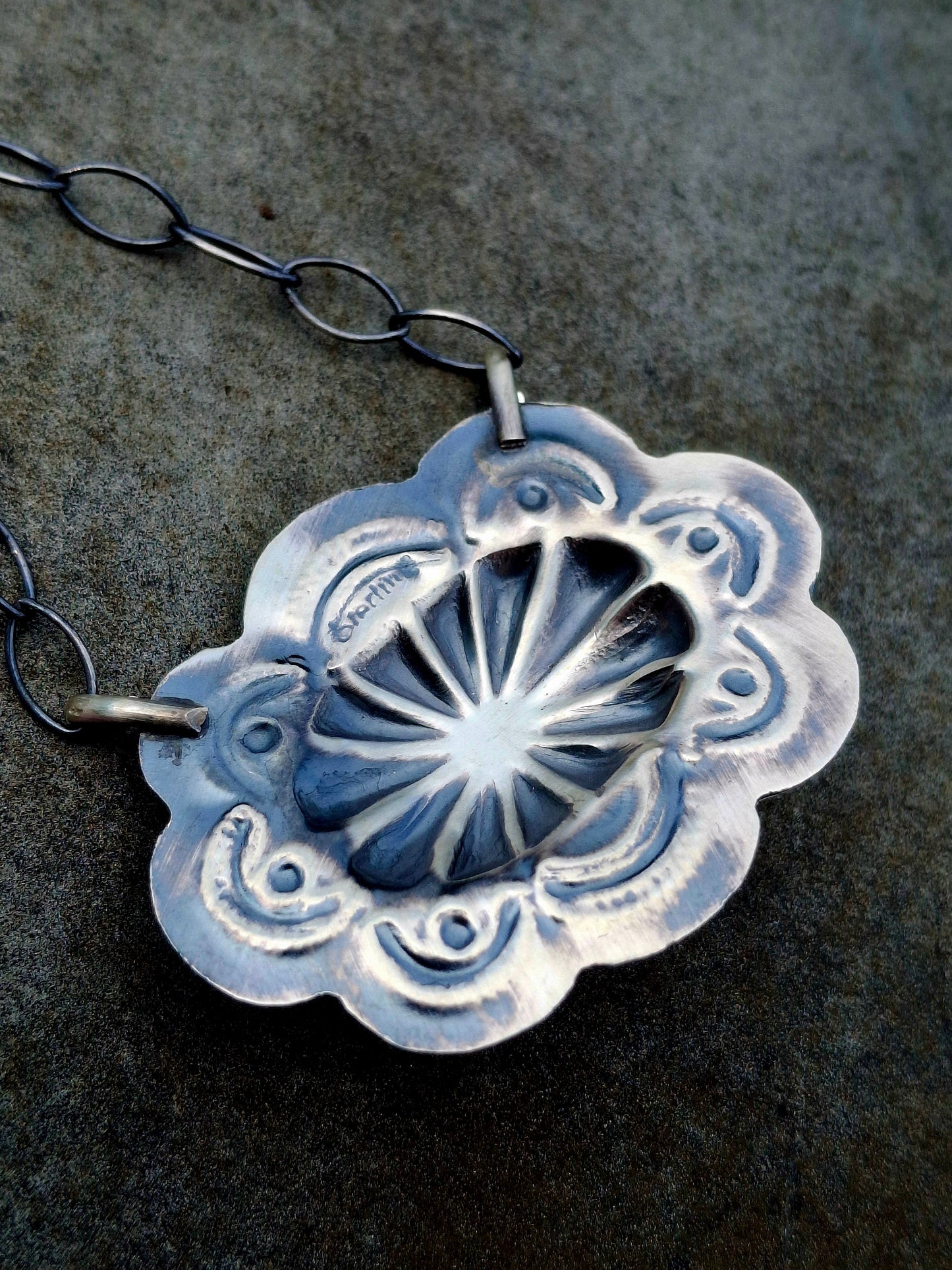 Kingman Concho Necklace