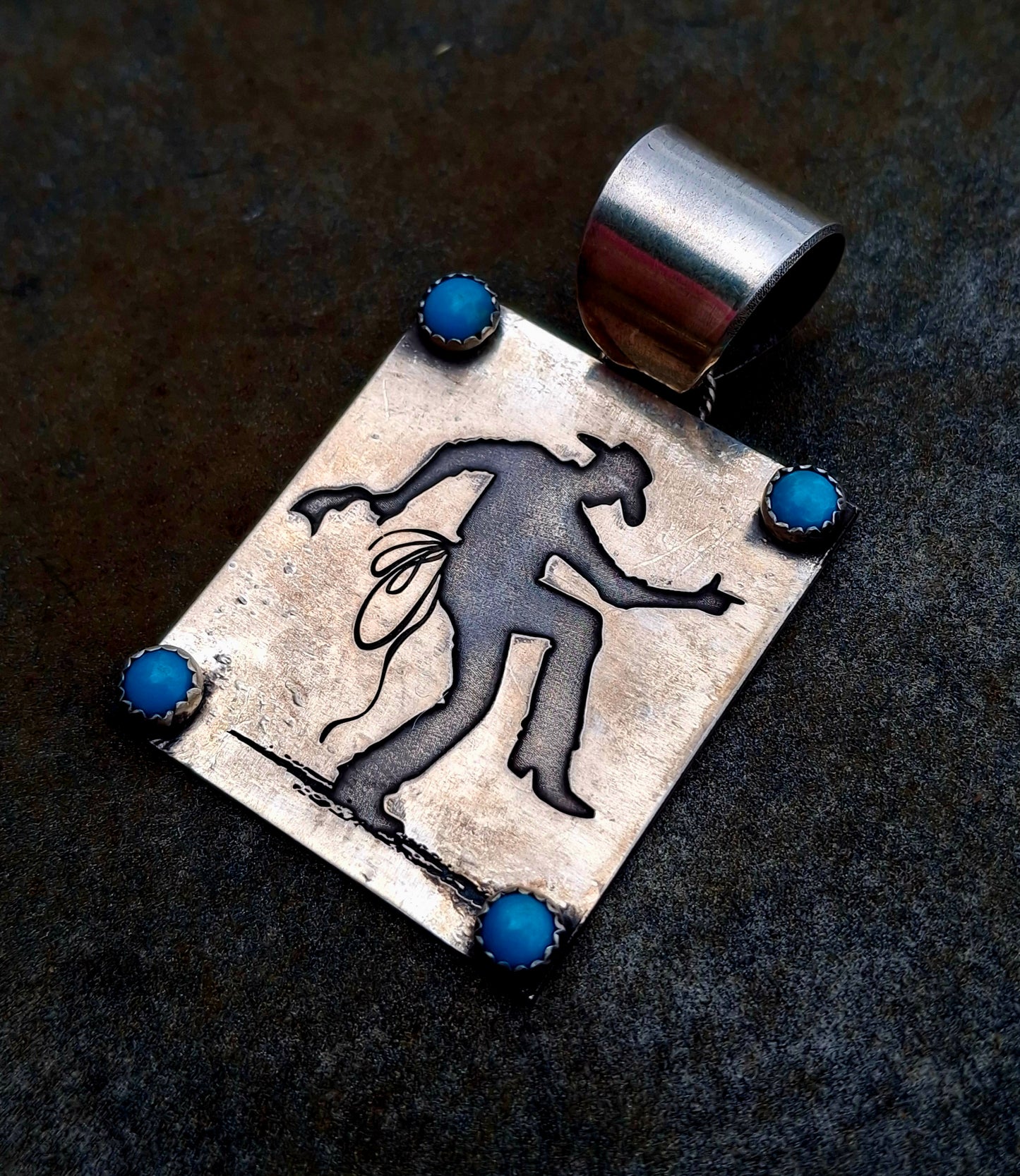 Kingman Cowboy Pendant