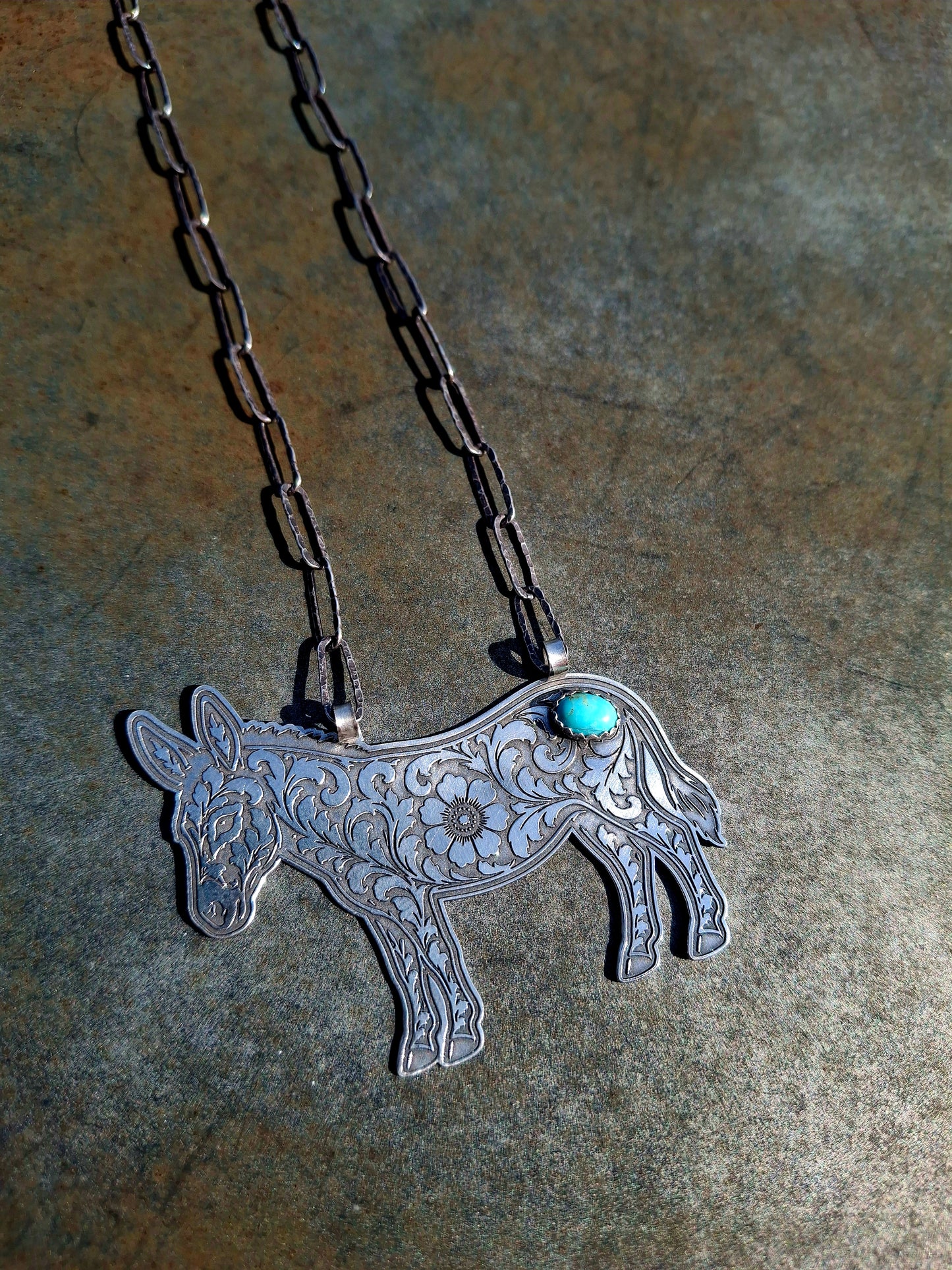 Kingman Donkey/Burro Necklace