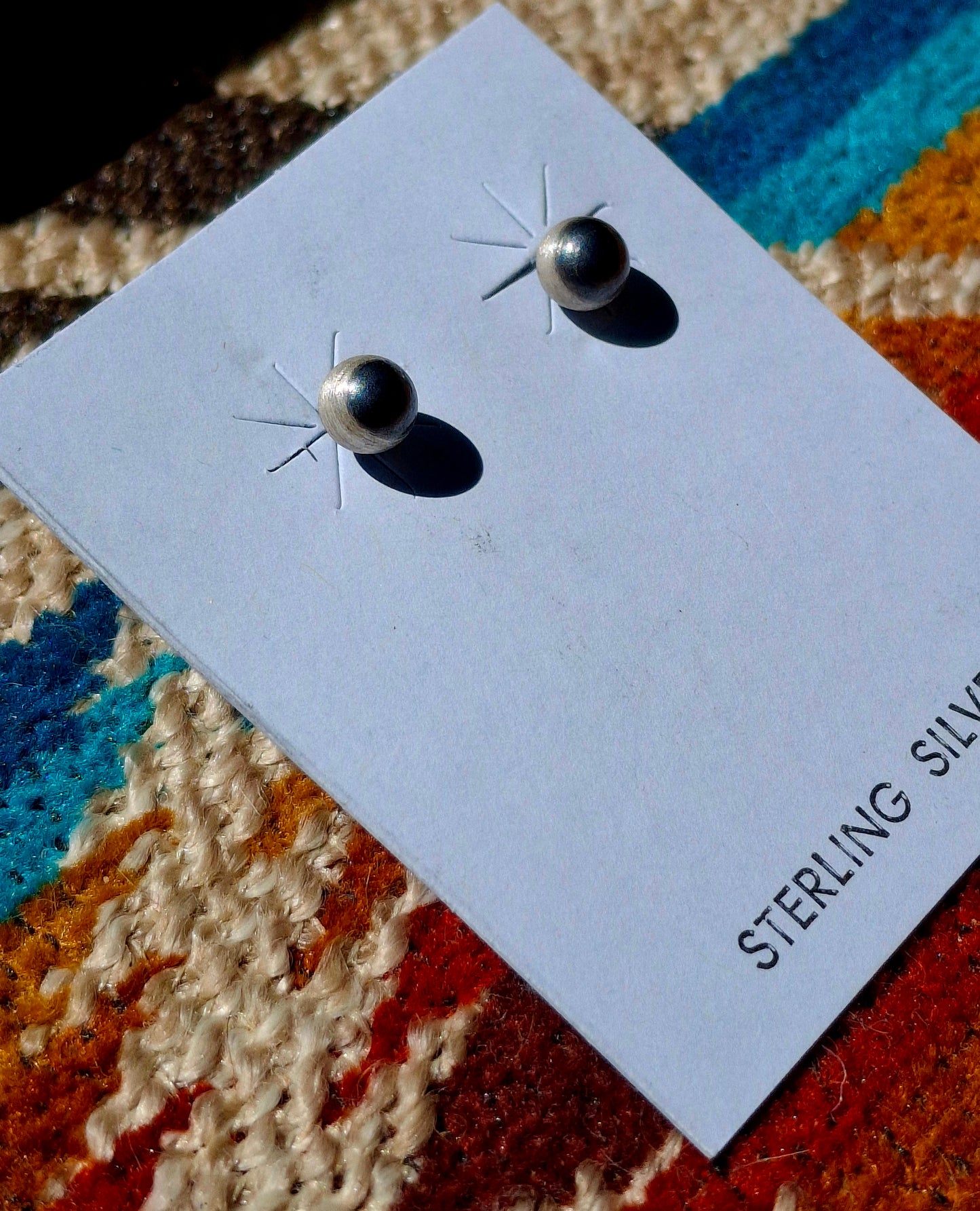 5mm Sterling Silver Pearl Studs - E23