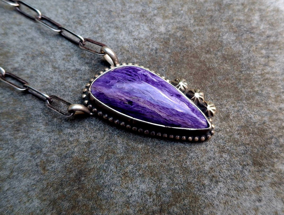 Charoite Necklace - N177