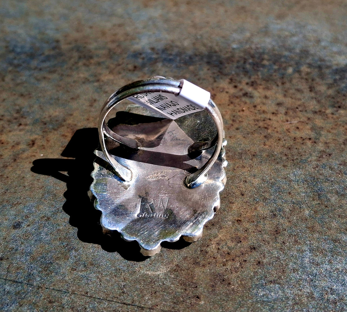 White Buffalo Cluster Ring - R111