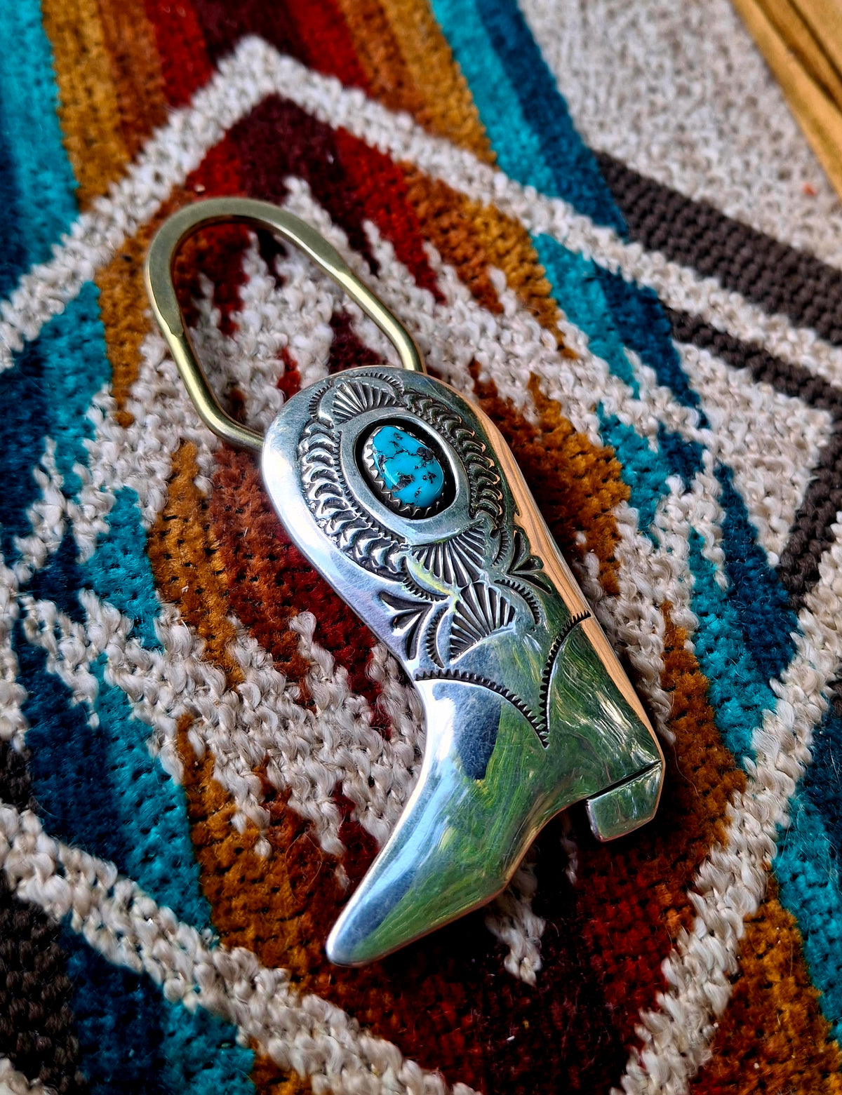 Kingman Boot Key Ring
