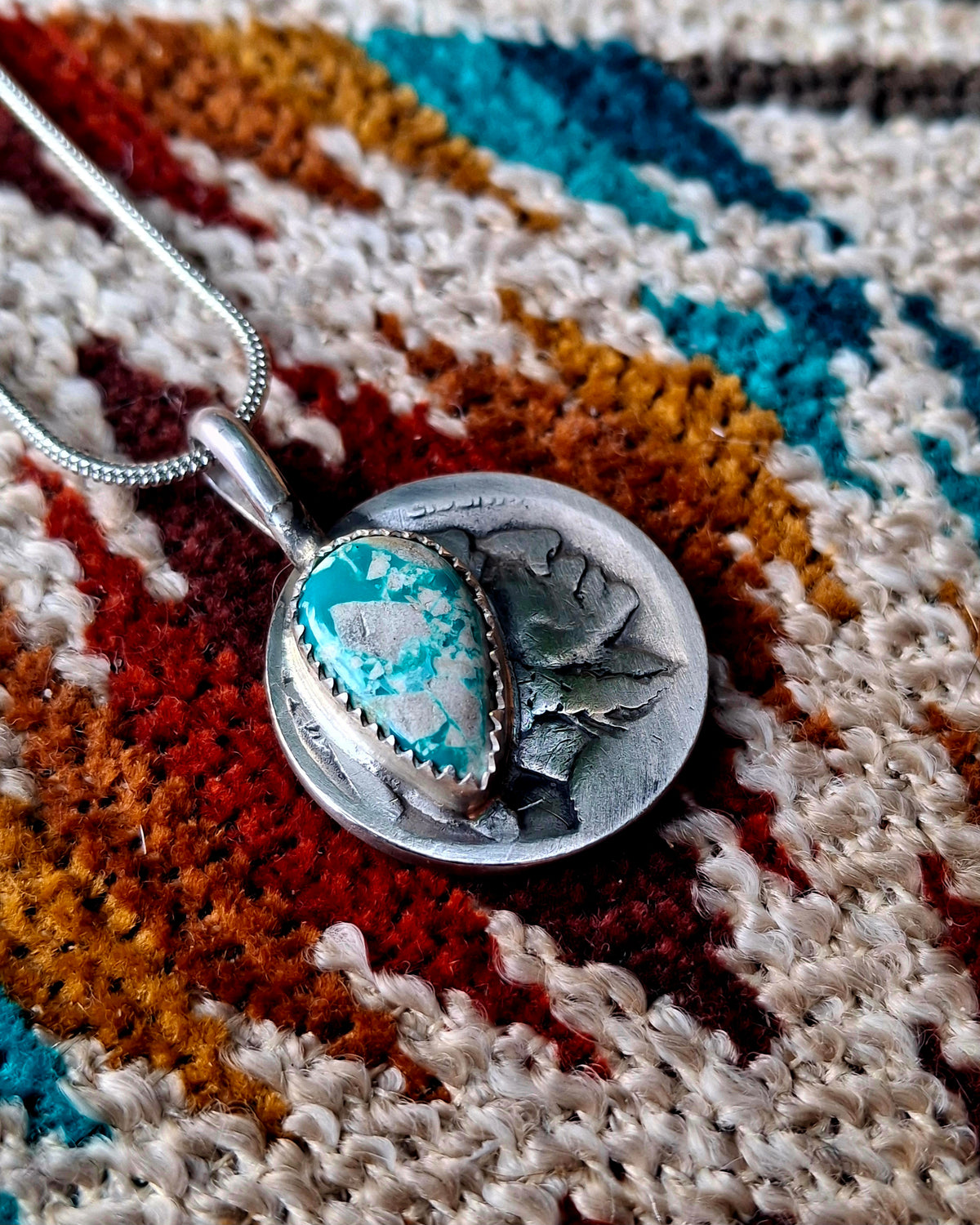 White Water Buffalo Nickel Necklace