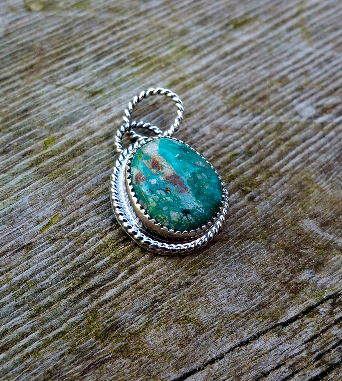 Fox Turquoise Pendant