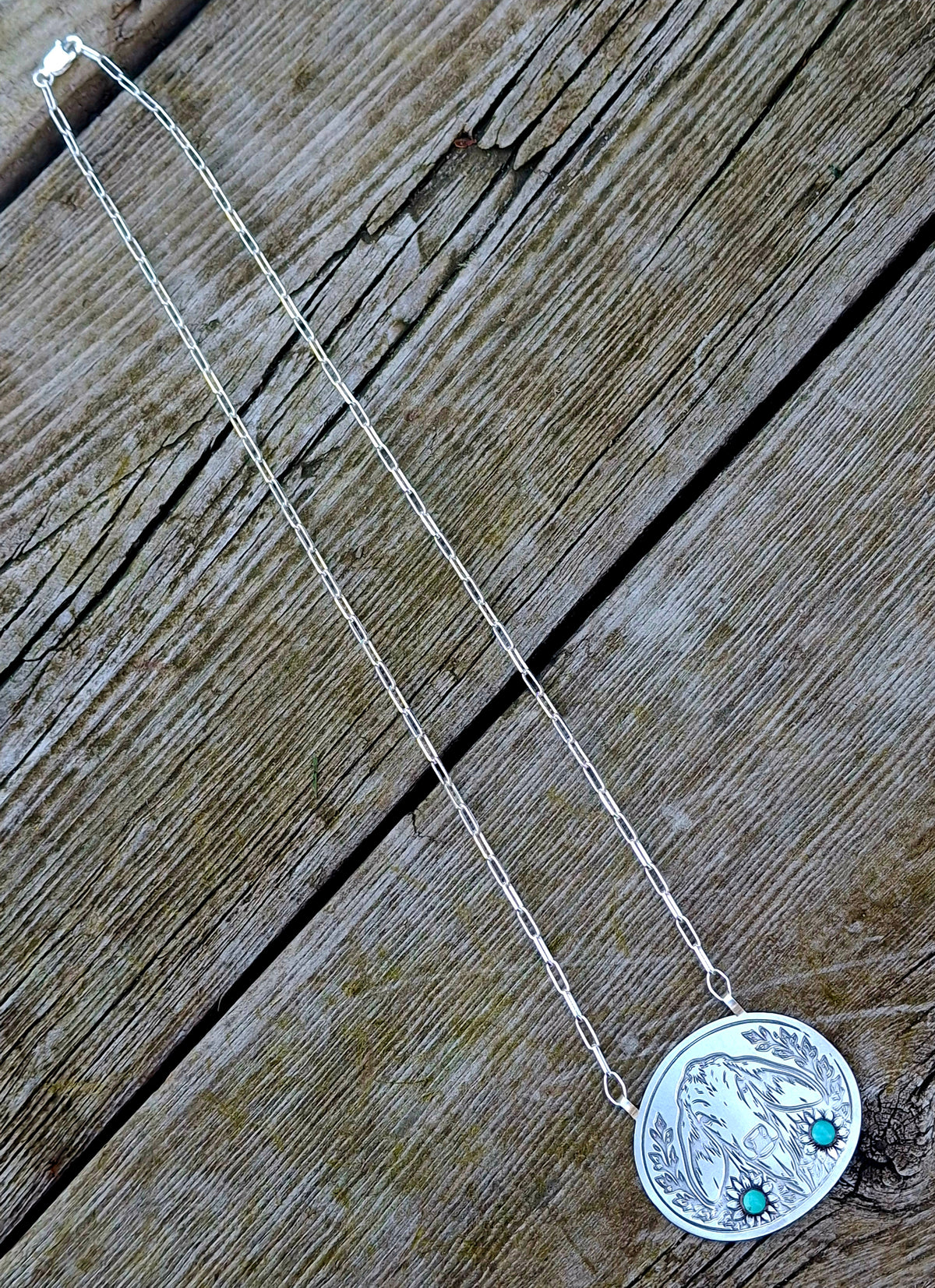 Kingman Brahma Necklace