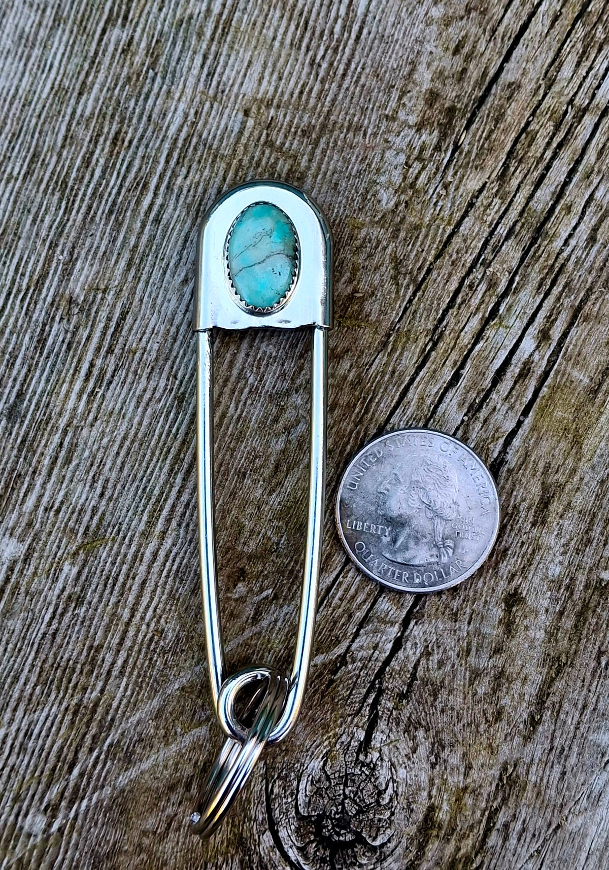 Kingman Jumbo Pin Keychain