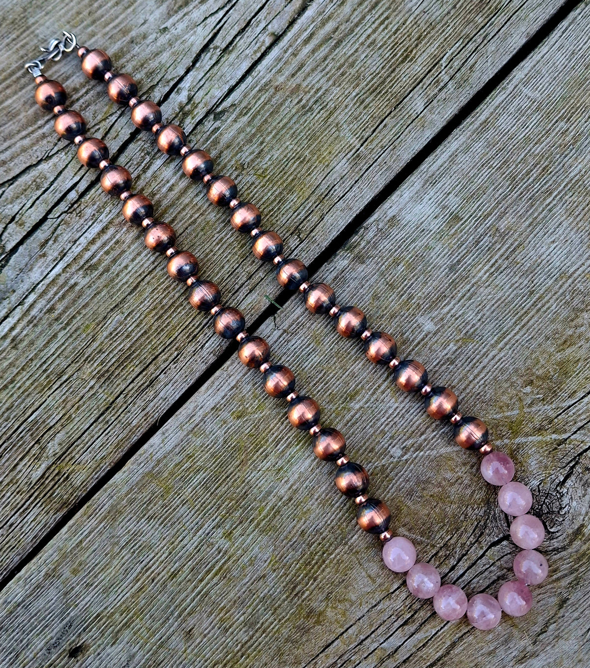 Copper Beaded Necklace