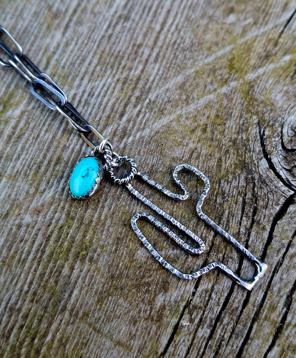 Kingman Cactus Necklace