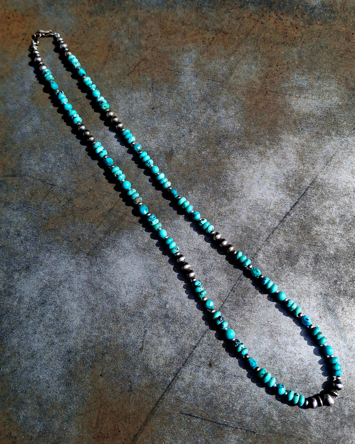 Turquoise Bead Necklace