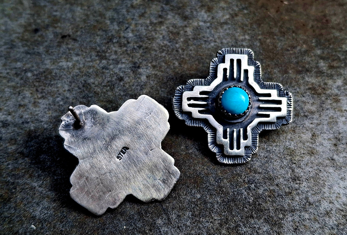 Kingman Zia Studs