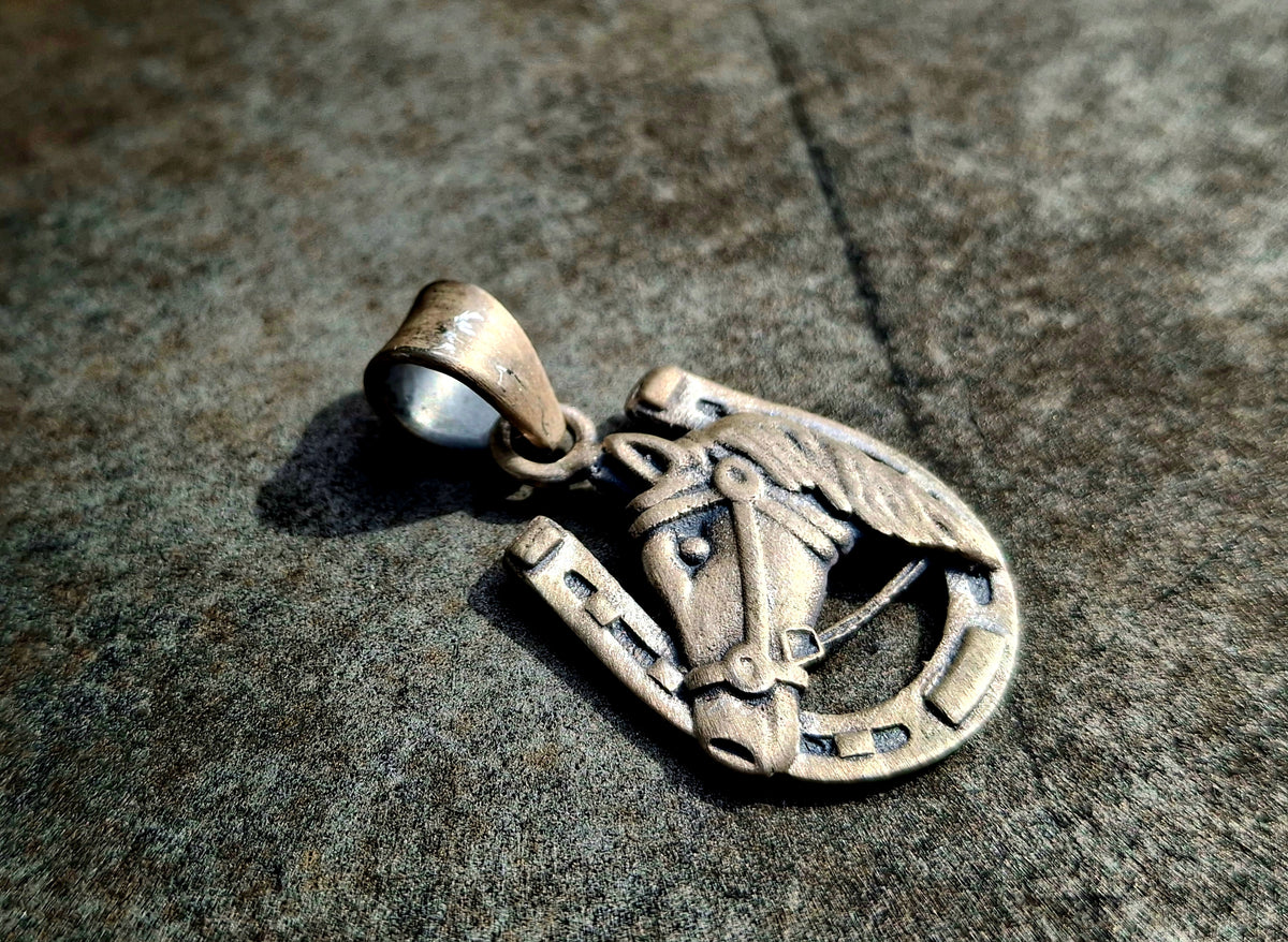 Sterling Horseshoe Pendant