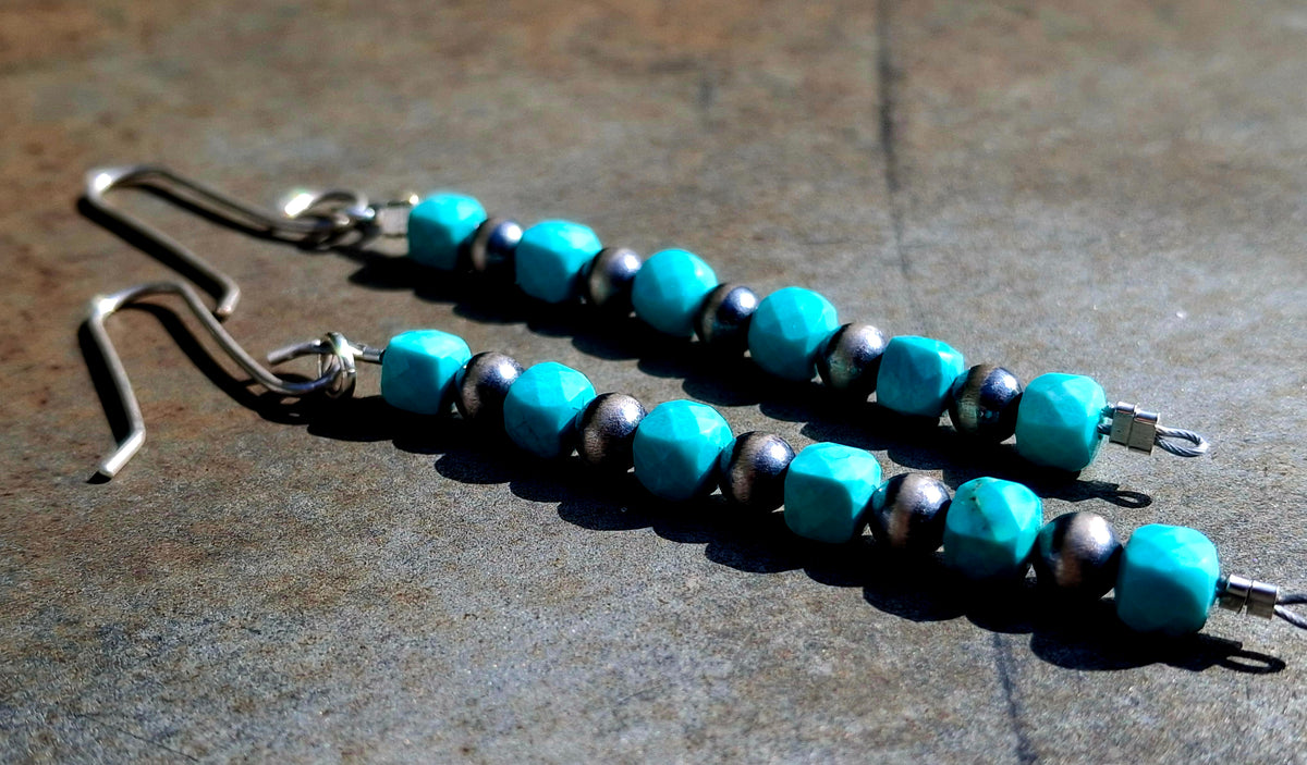 Kingman Bead Earrings