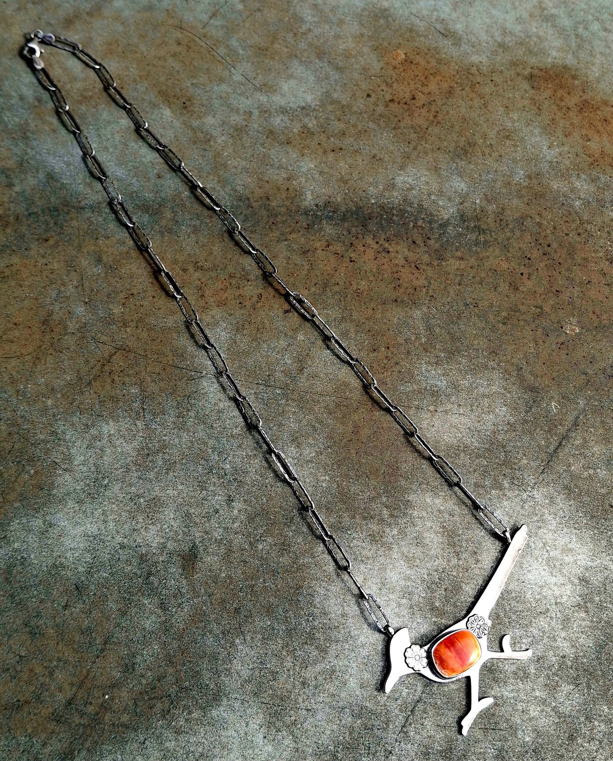 Spiny Roadrunner Necklace