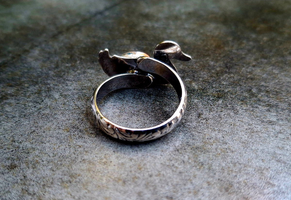 Spiny Mix Duck Adjustable Ring