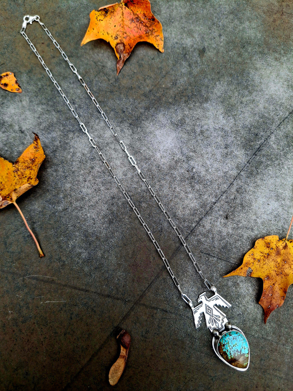 Mine 8 Thunderbird Necklace