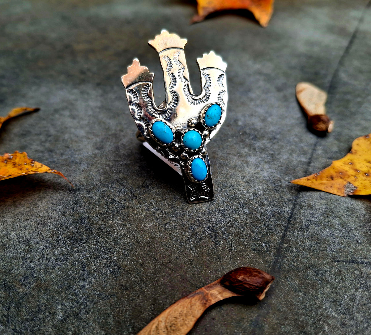 Kingman Cactus Ring