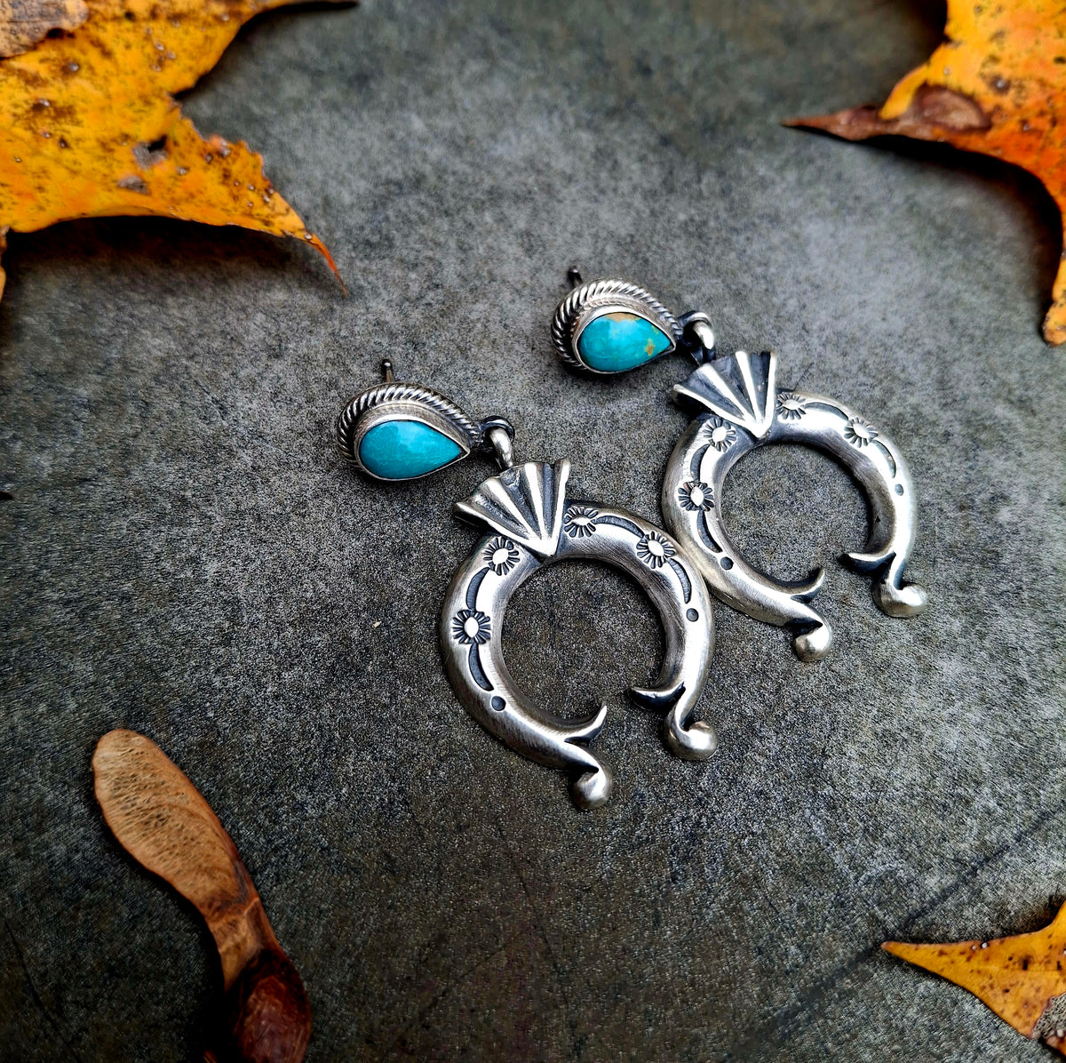Kingman Naja Earrings