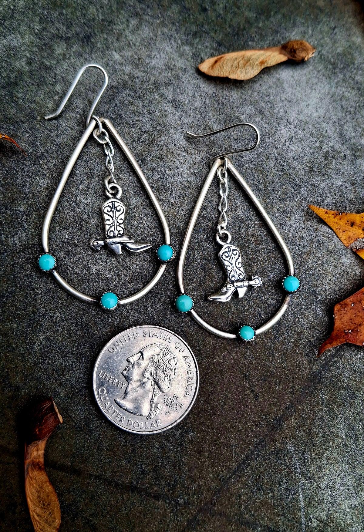 Kingman Boot Earrings