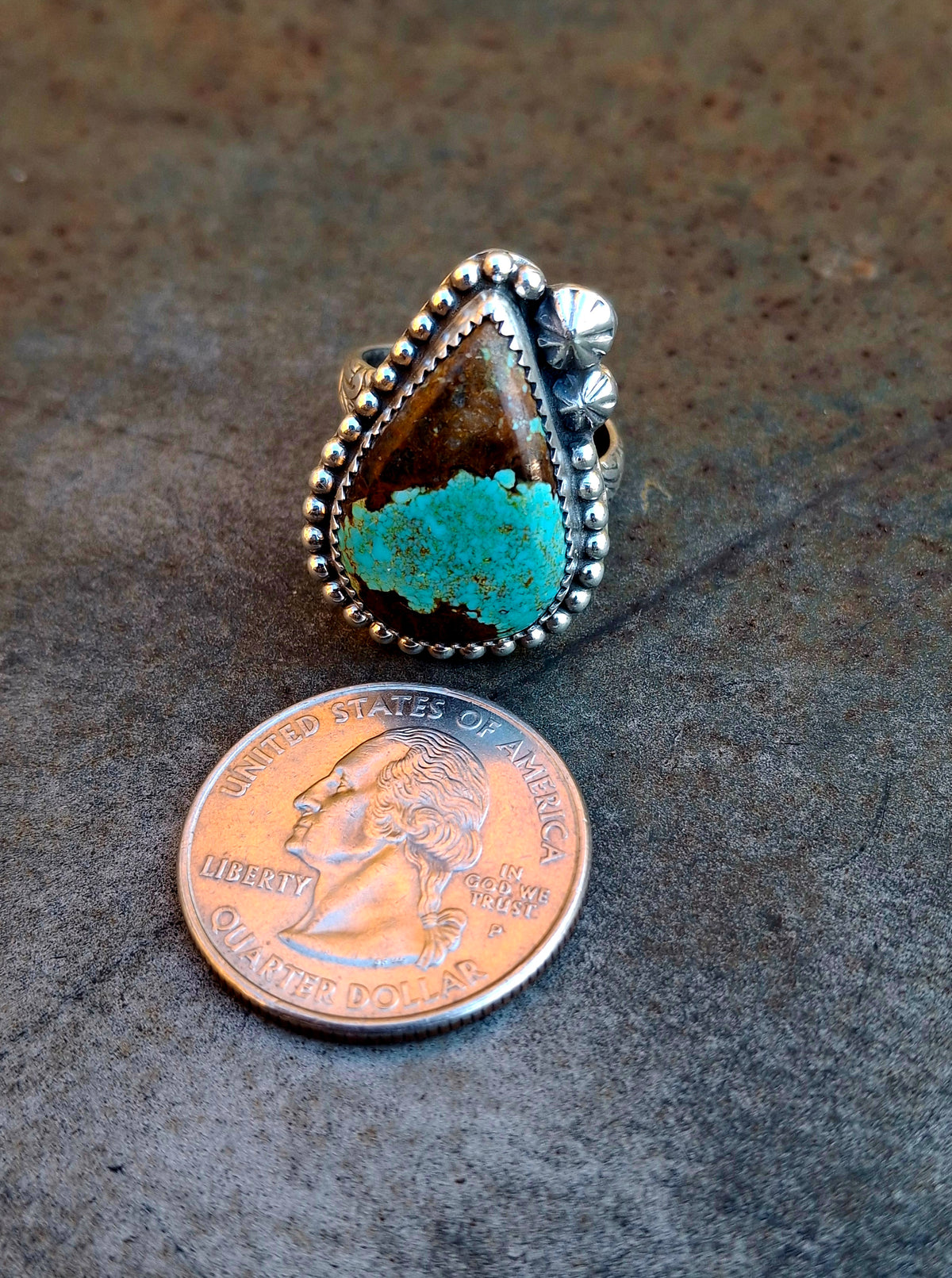 Mine 8 Adjustable Ring
