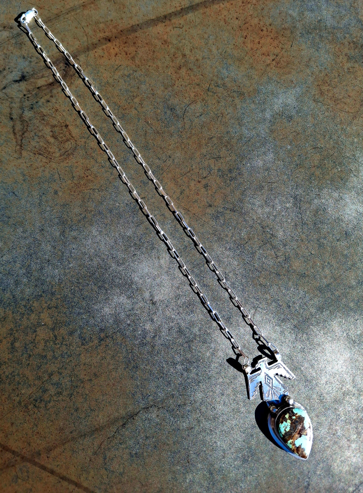 Mine 8 Thunderbird Necklace