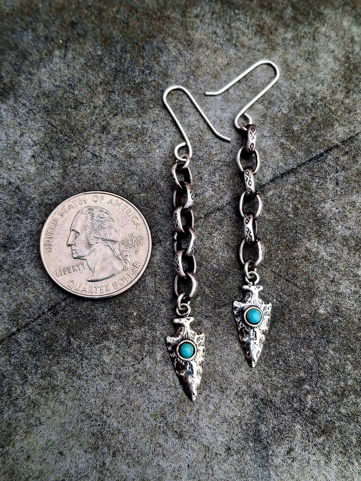 Arrowhead Dangle Earrings