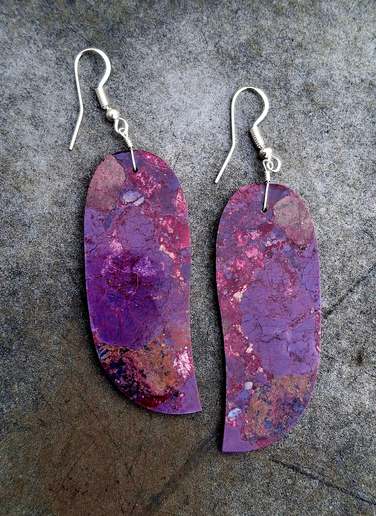 Purple Mojave Earrings