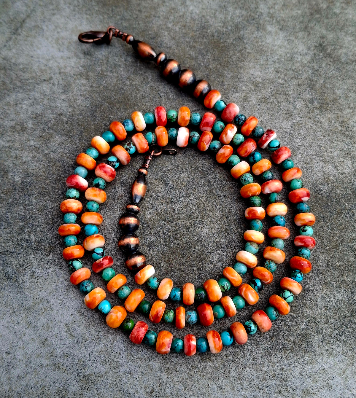 Spiny/Hubei Bead Necklace