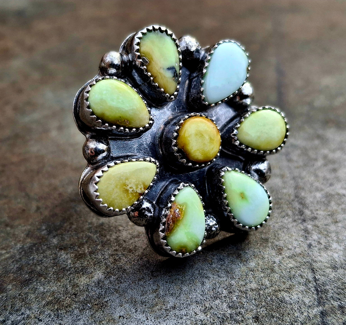Palomino Adjustable Cluster Ring