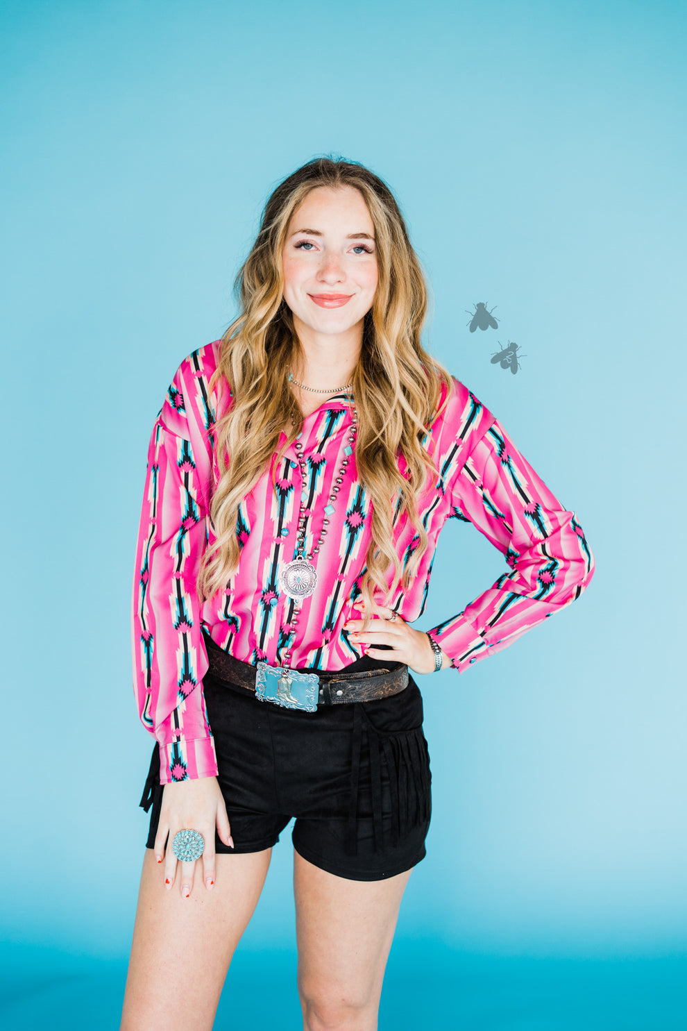 Bubble Yum Fun Button Up