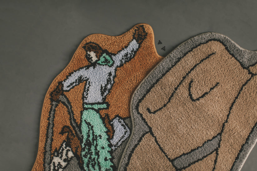 Bronc Buster Rodeo Rug