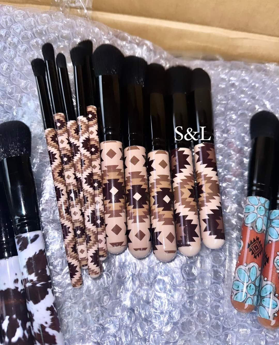 Aztec Makeup Brush Set