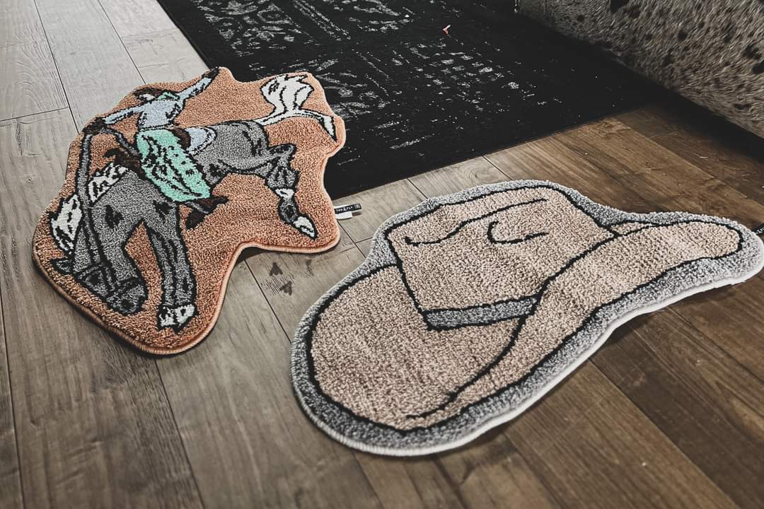 Bronc Buster Rodeo Rug