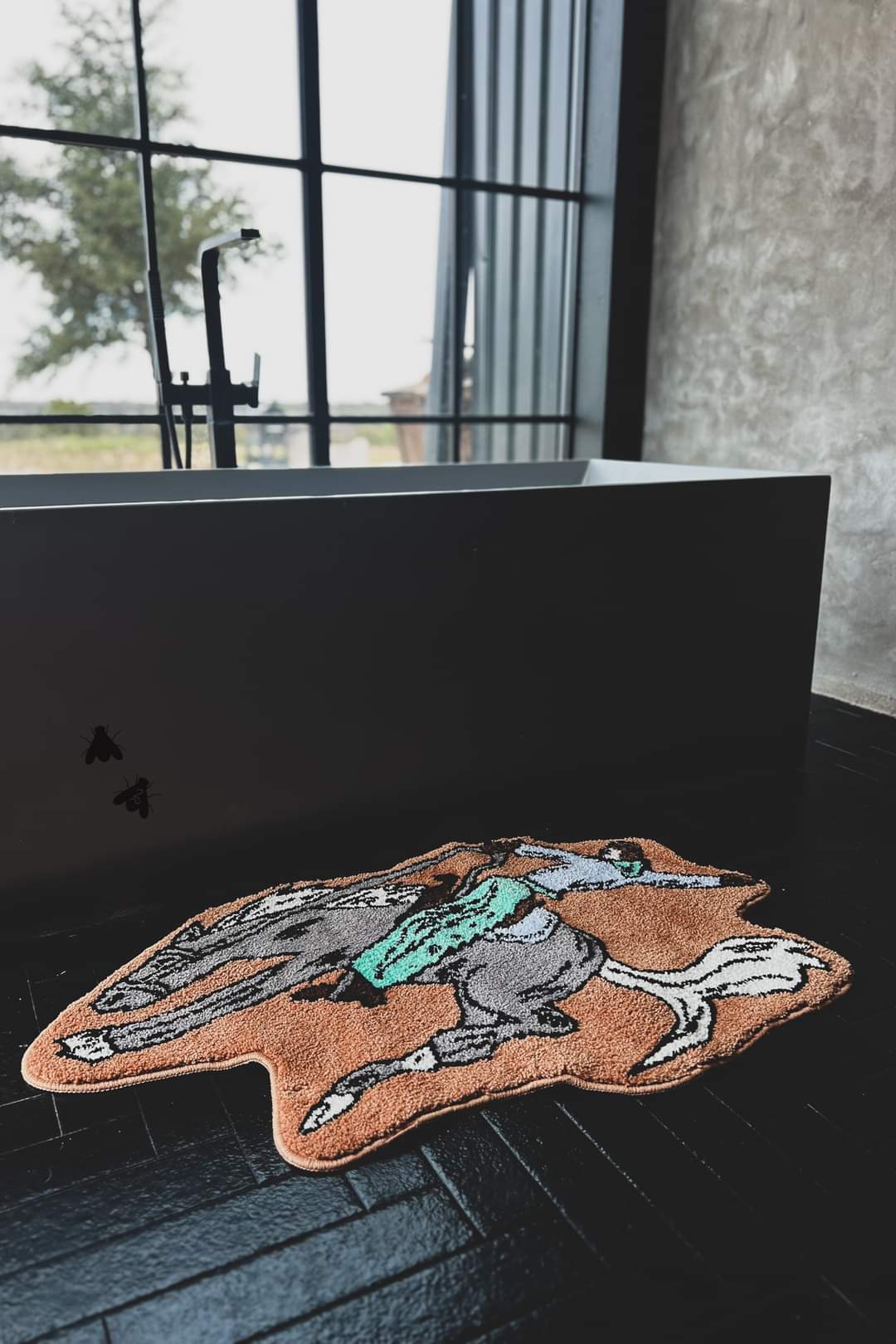 Bronc Buster Rodeo Rug