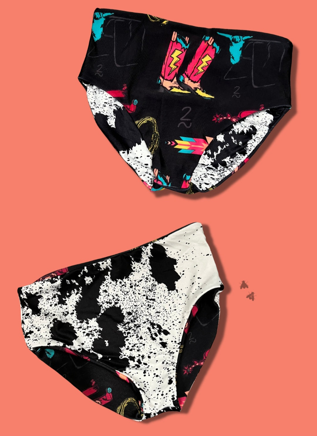 Rope the Neon Lights Swim Bottoms