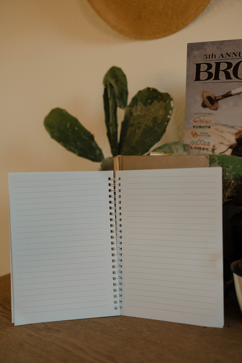 Saddle Stitch Small Notebook