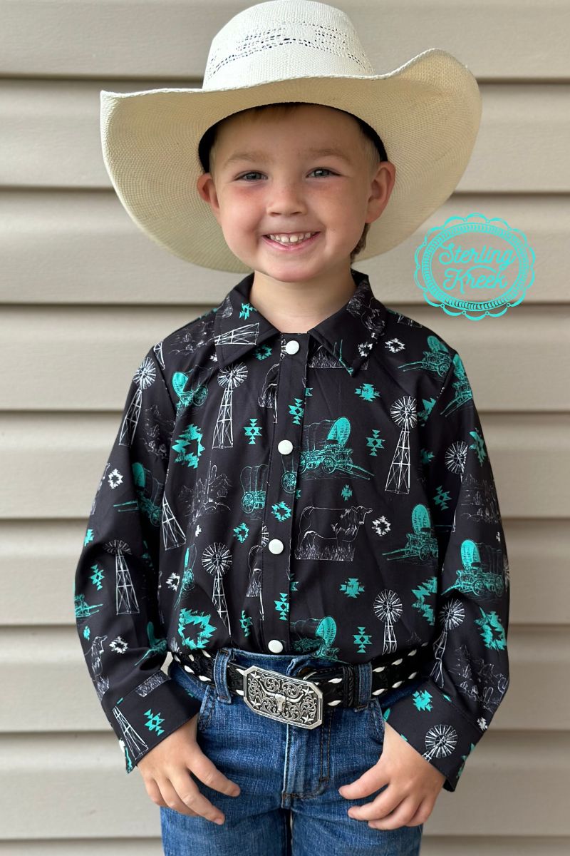 Ranchy & Rad Kids Pearl Snap