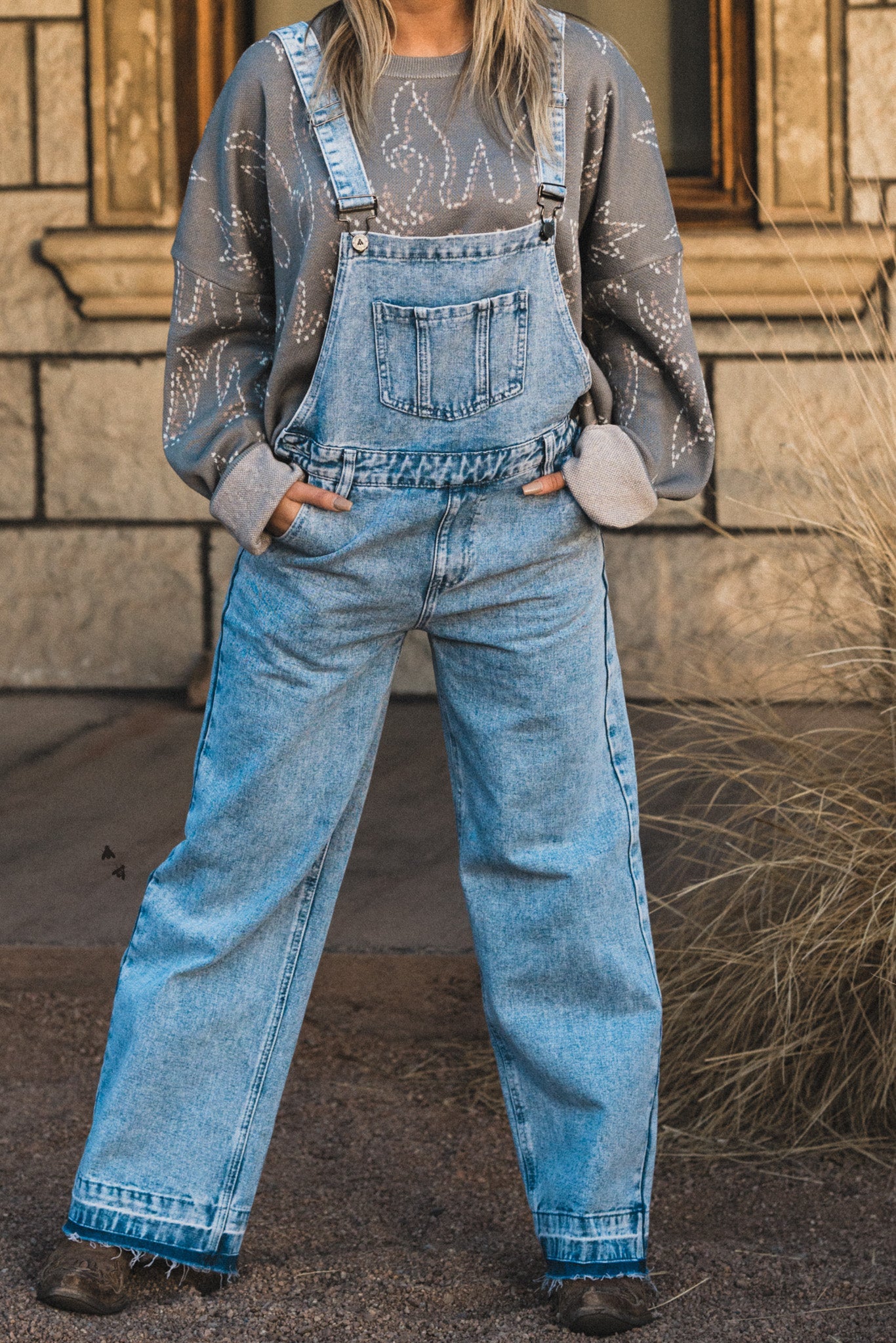 OVER IT OVERALLS [XL/3X ONLY]