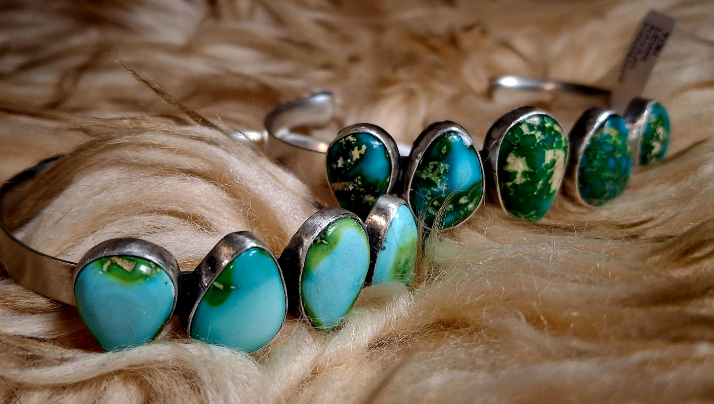 Five-Stone Sonoran Gold Cuff