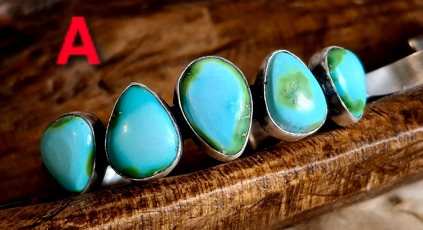 Five-Stone Sonoran Gold Cuff