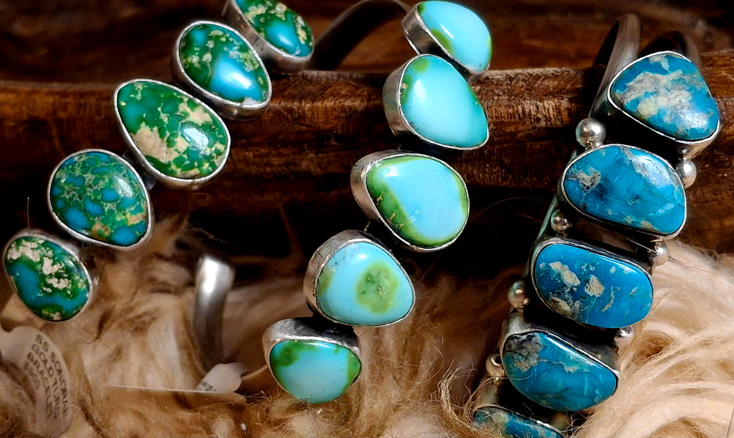 Five-Stone Sonoran Gold Cuff